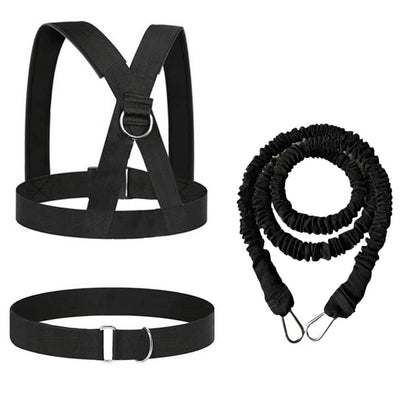 Fitness Double Pull Resistance Rope Set Sport Physical Training Band Rope Speed Strength Training for Boxing Soccer Basketball