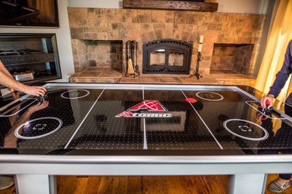 Avenger 8' Hockey Table with LED Scoring and 120V Blowers for Exhilarating Play