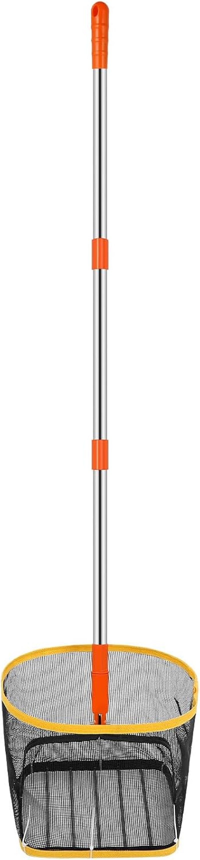 Table Tennis Picker Table Tennis Picker Sports Collector Practical Tennis Picker Gym Picker Long Handle Picker Table Tennis Container Steel