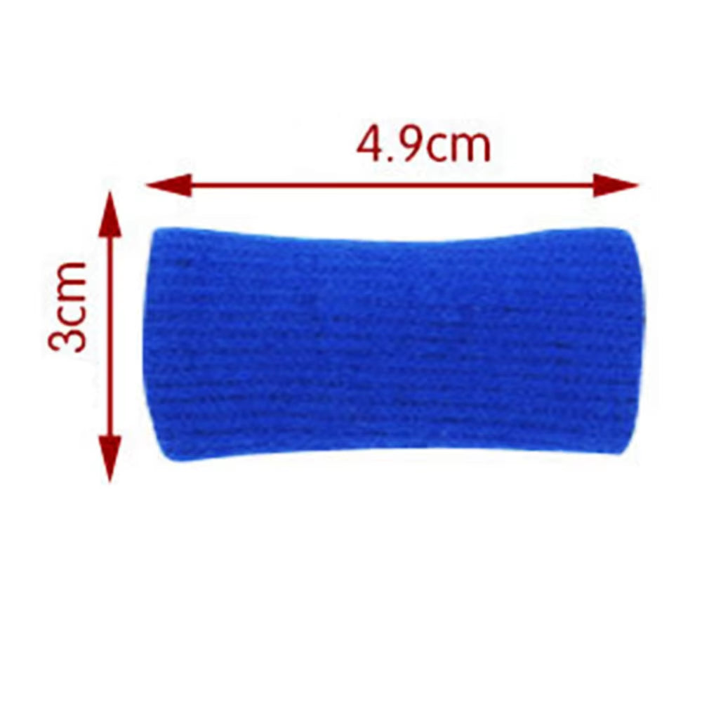 10Pcs Stretchy Sports Finger Sleeves Arthritis Support Finger Guard Outdoor Basketball Finger Protection Sports Safety