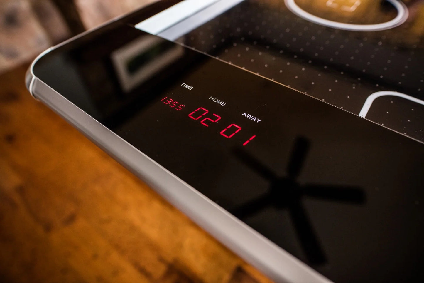 Avenger 8' Hockey Table with LED Scoring and 120V Blowers for Exhilarating Play