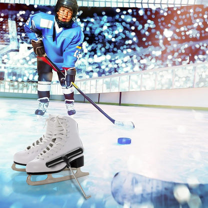 Shoe Lace Tightener Tool, Stainless Steel Skate Key Trampoline Spring Pull Tool Kit Outdoor Heights Lace Tool for Ice-Skates, T-Hook, Trampoline Springs Tool,Trampoline Accessories