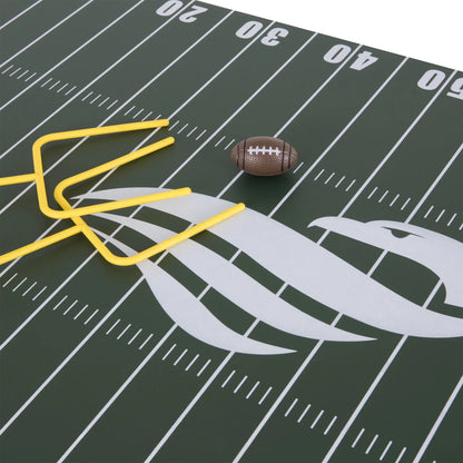 72" 4 in 1 Multi-Game Swivel Table with Air-Powered Hockey, Table Tennis, Billiards, and Launch Football