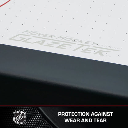 Power Play Pro 84" Indoor Air Hockey Table with Overhead Projection LED Scoring and Light-Up Power Corners