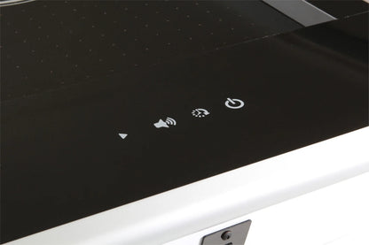 Avenger 8' Hockey Table with LED Scoring and 120V Blowers for Exhilarating Play