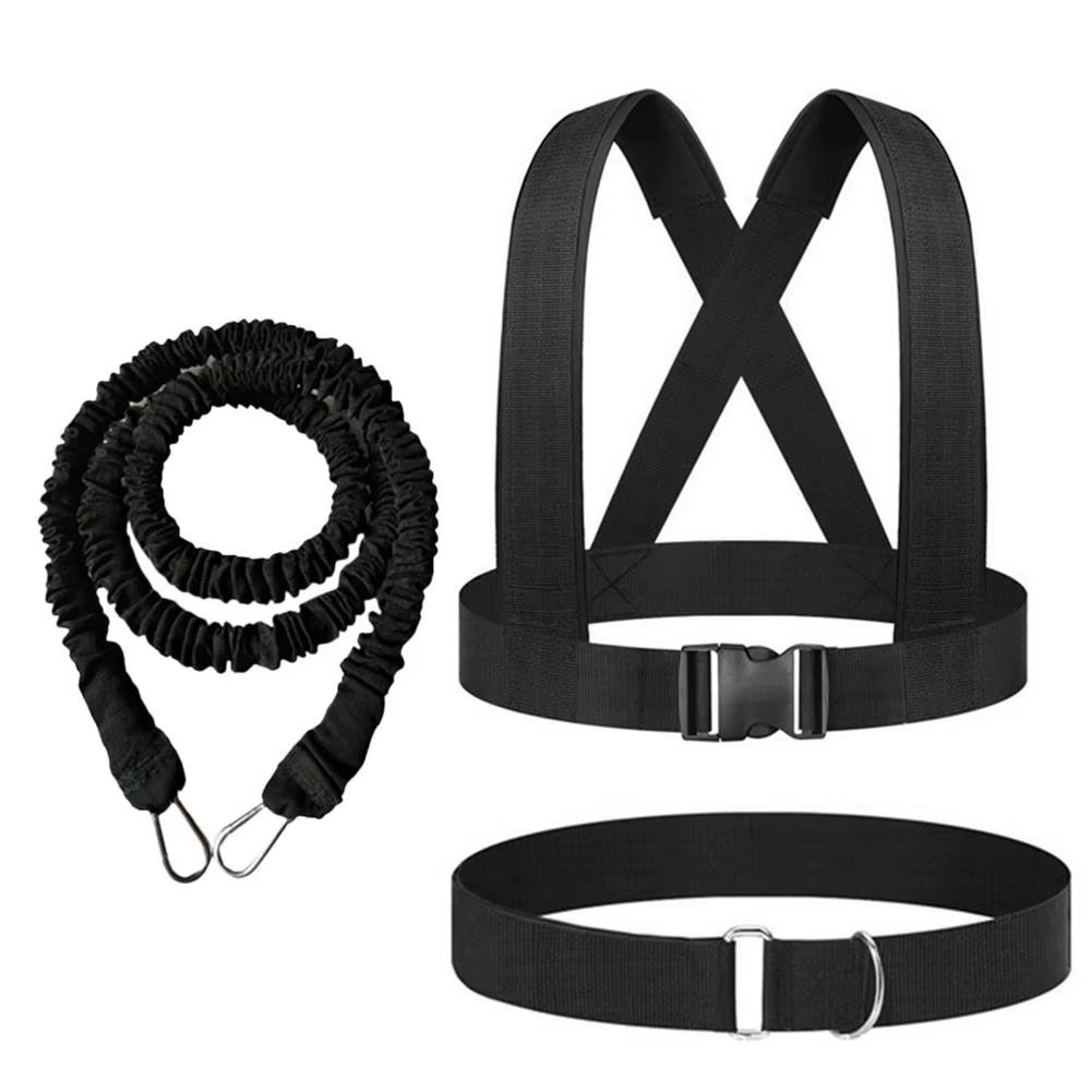 Fitness Double Pull Resistance Rope Set Sport Physical Training Band Rope Speed Strength Training for Boxing Soccer Basketball