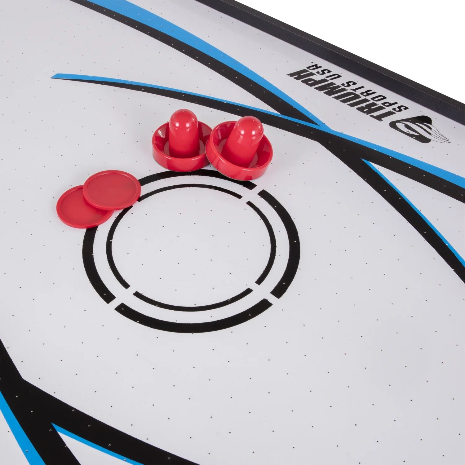 72" 4 in 1 Multi-Game Swivel Table with Air-Powered Hockey, Table Tennis, Billiards, and Launch Football