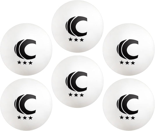 3-Star Table Tennis Balls - Professional Table Tennis Balls for Indoor & Outdoor Play - Perfect for Competition & Casual Games - Beer Pong Balls for Table Games