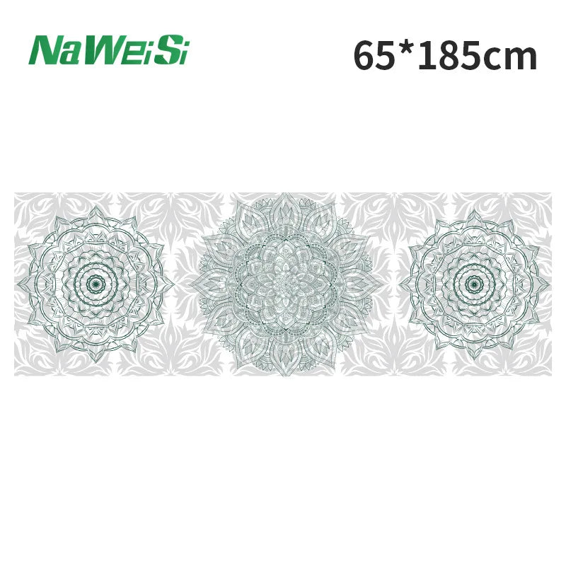 Yoga Mat Towel Double-Side Velvet Yoga Fitness Isolation Mat Non-Slip Folding Portable Sports Mat Towel Beach Quick Dry Towel