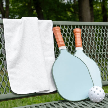 Microfiber Gym Towels, Yoga Towel for Home and Gym Bag, 16 Inch X 27 Inch, 6 Pack, White