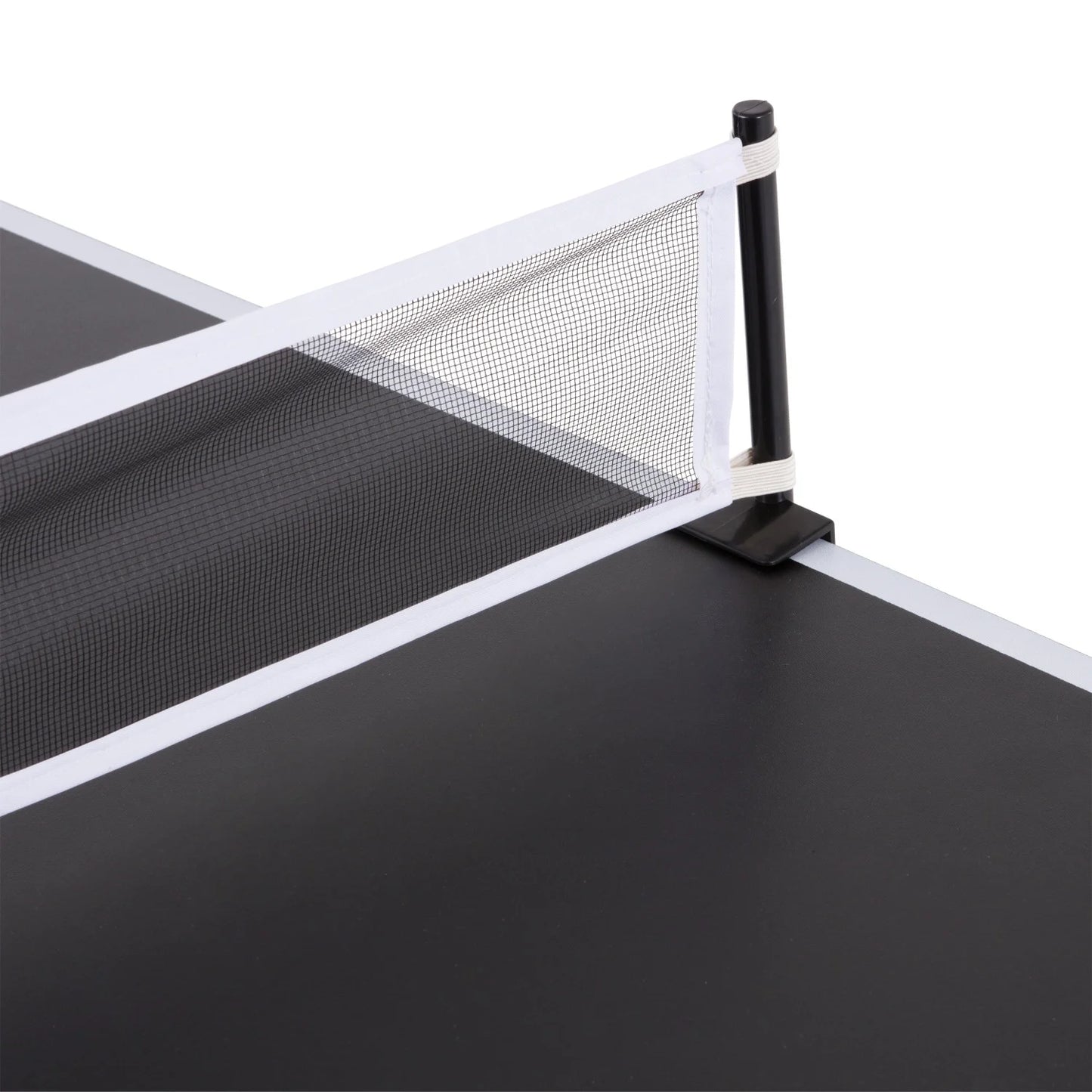 72" 4 in 1 Multi-Game Swivel Table with Air-Powered Hockey, Table Tennis, Billiards, and Launch Football