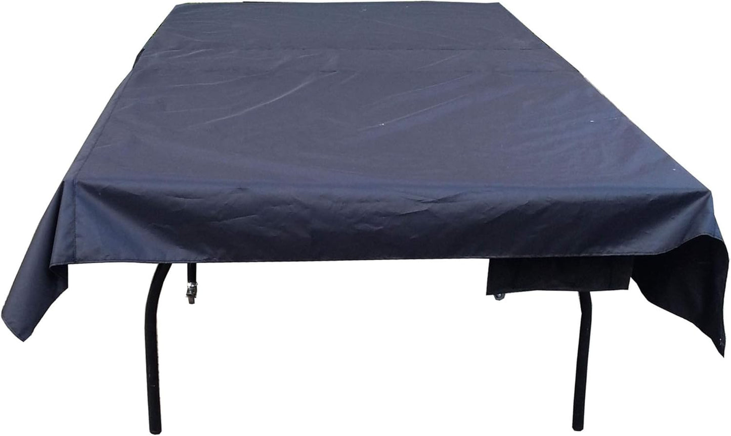 Polyester Table Tennis Cover, Black